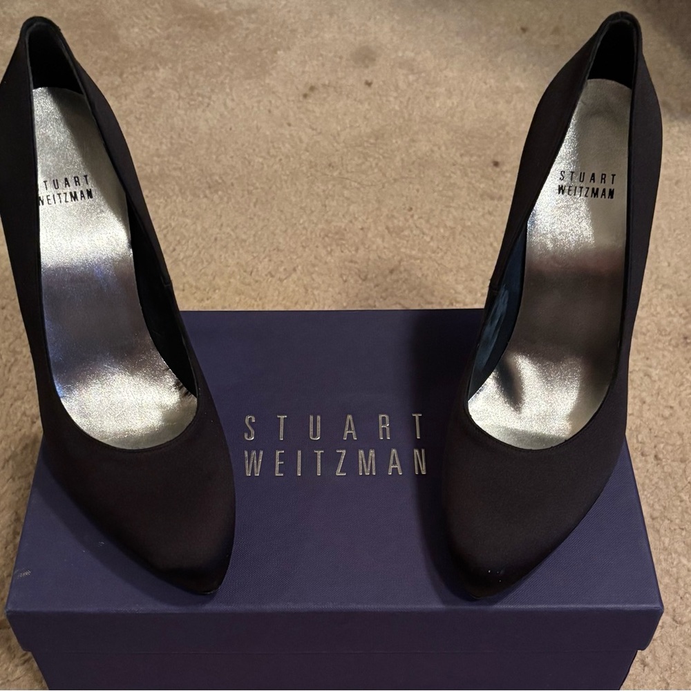 Stuart Weitzman Black Heels